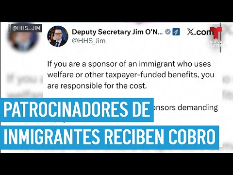 Envían demandas de reembolso a patrocinadores de inmigrantes que usan beneficios públicos