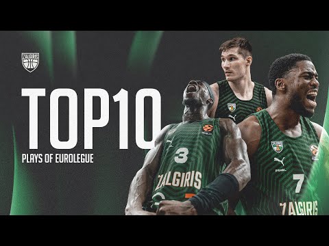 Žalgiris’ Top 10 Plays of the 2025-26 EuroLeague First Half