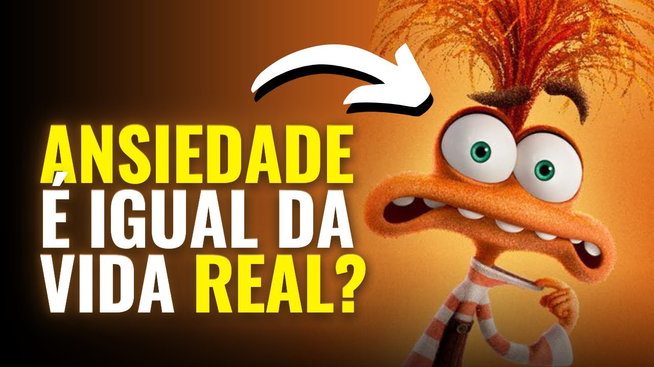 Analisando a ANSIEDADE do filme DIVERTIDA MENTE 2 (Psicologia Inside Out)