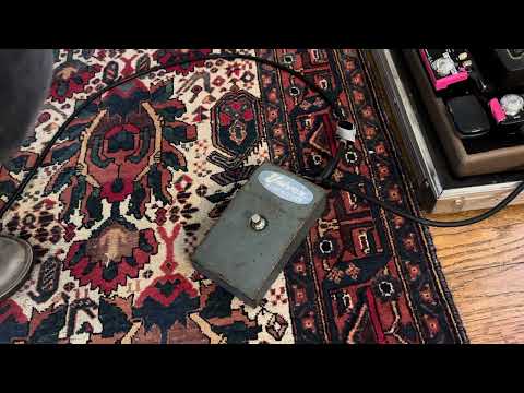 Vintage Univox Super Fuzz pedal