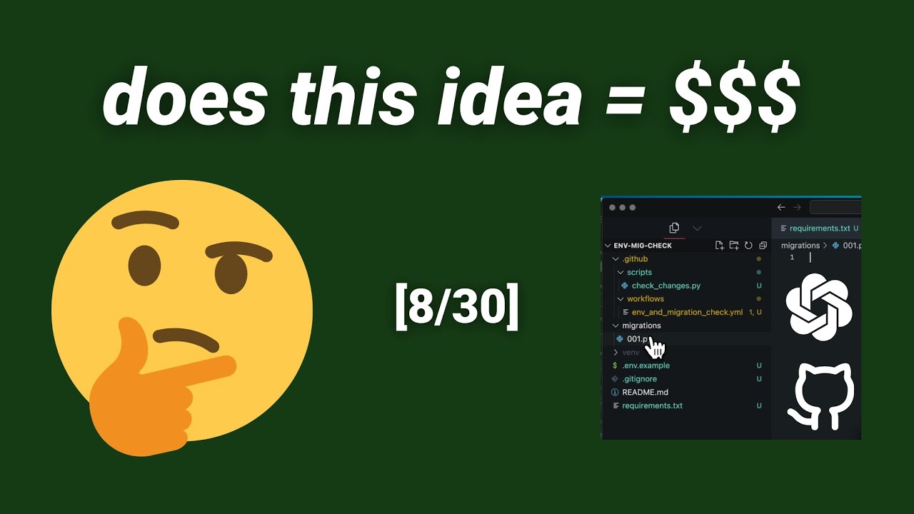 Idea: Github Action LLM Tool (8/30)
