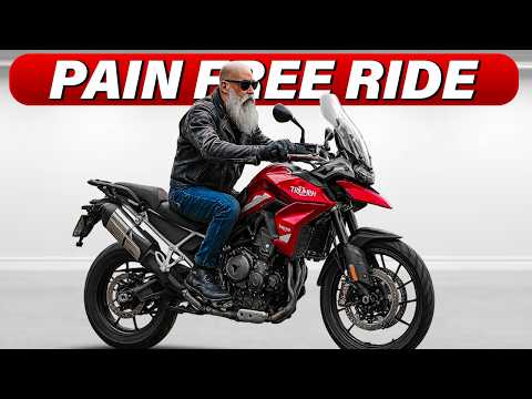 10 Perfect Senior Motorcycles In 2025 (NO BACK PAIN)