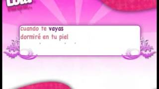 Lola, Érase Una Vez... - Cuando Te Vayas (Karaoke Oficial)