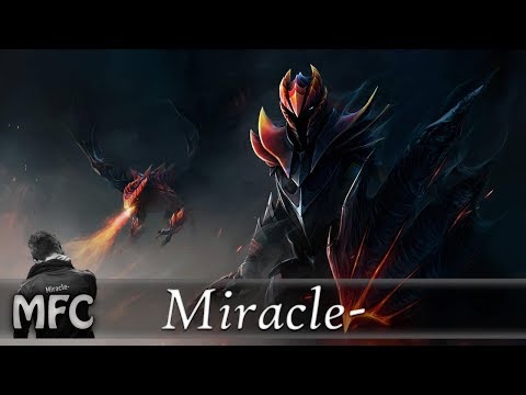 Miracle- Dragon Knight Gameplay - Ranked Match - Dota 2.