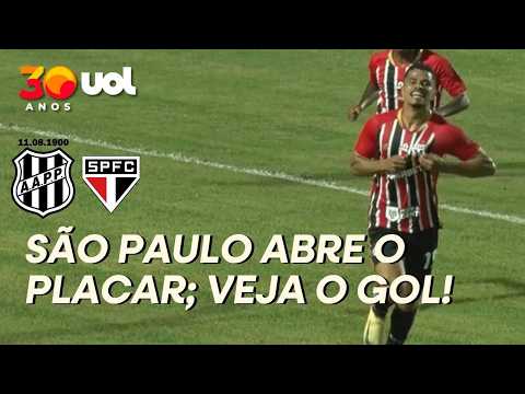 GOAL FOR SÃO PAULO! TRICOLOR OPENS THE SCORING IN THE PAULISTÃO!