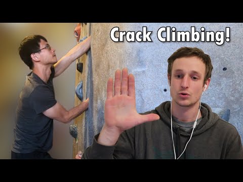 Pro Climber Coaches Gym Climber to Learn Crack Climbing in 35 Days - f.t. @WideBoyz