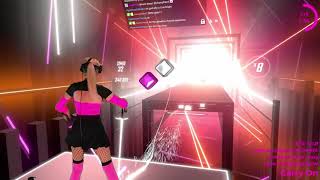 Martin Jensen, MOLOW - Carry On | Beat Saber Easy | Mixed Reality | Twitch