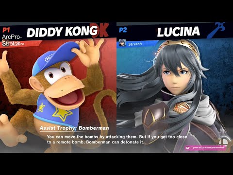 Winners Semis — ArcPro (Diddy Kong) vs. Stretch (Lucina) — TheLostHimeTV Sub Tourney