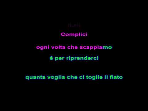 Enrico Nigiotti & Gianna Nannini Complici karaoke