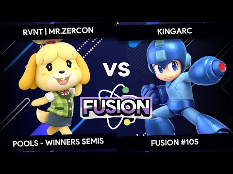 Fusion #105 - Mr.Zercon (Isabelle) vs KingArc (Mega Man) - Pools - Winners Semis