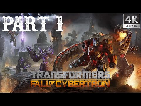 TRANSFORMERS FALL OF CYBERTRON Gameplay Walkthrough Part 1 FULL GAME [PC 4K 60FPS] - No Commentary