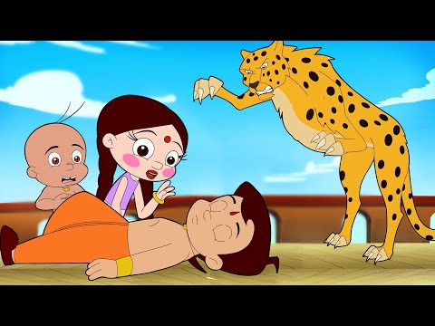 Chutki - Surviving a Cheetah Trap | Cartoons for Kids | Fun Kids Videos