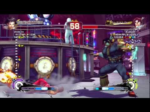 show_to [Makoto] Vs X-paper [T.Hawk] SSF4 AE 2012 Japanese Matches - PSN