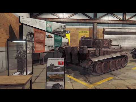 Tank Mechanic Simulator Tank Museum teaser (in-development)