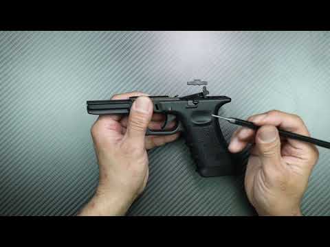 Tokyo Marui  G34 assembly and disassembly part 2 of 5  Frame disassembly