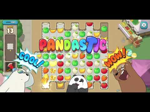 We Bare Bears Match3 Repairs Level 1207 - No Boosters