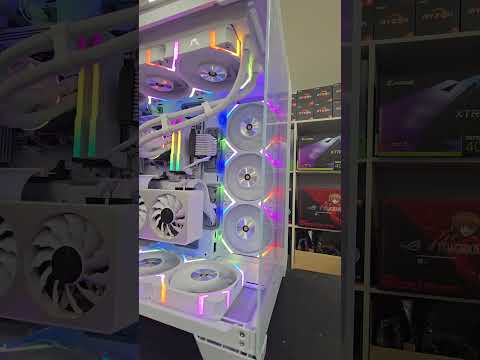 Antec C8 화이트 PC   (욕아닙니다!!) #gaming #pcbuild #whitebuild #misocom