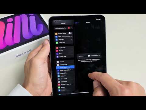 iPad Mini 2021: How to Change Font Text Size (Increase, Decrease, Make Bold)