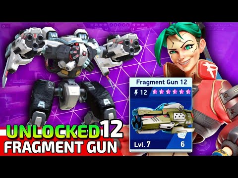Fragment Gun 12 Unlocked ❤️ || Mech Arena
