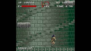 悪魔城ドラキュラ(AC版) STAGE 5エレベーター抜け方