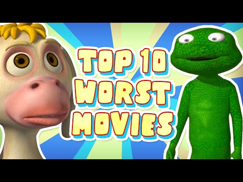 Top 10 WORST Animated Movies I've EVER Seen