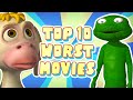 Top 10 WORST Animated Movies I Ve EVER Seen