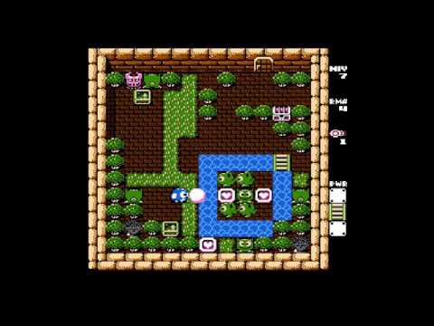 Adventures of Lolo 3   Level 7 Room 4