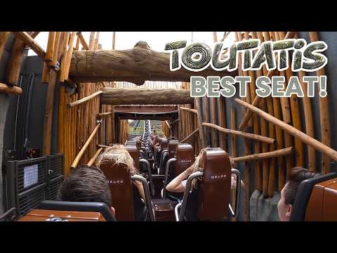 Toutatis Back Row POV Parc Astérix Amazing Intamin Multi-Launch Coaster