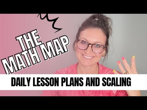The Math Map Daily Lesson Plans and 5 Scaling Strategies