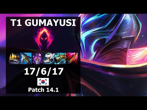 T1 Gumayusi Jhin ADC vs Kalista| Patch 14.1 KR Challenger