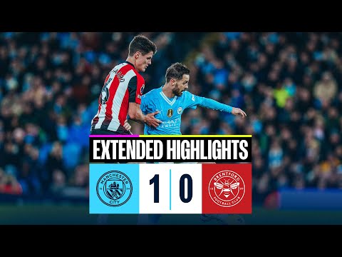 EXTENDED HIGHLIGHTS | Man City 1 - 0 Brentford | Haaland strike gives City a big THREE POINTS!