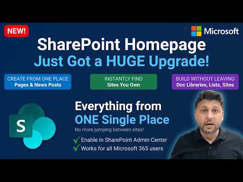 SharePoint Homepage: One-Place Creation SharePoint Homepage: One-Place Creation