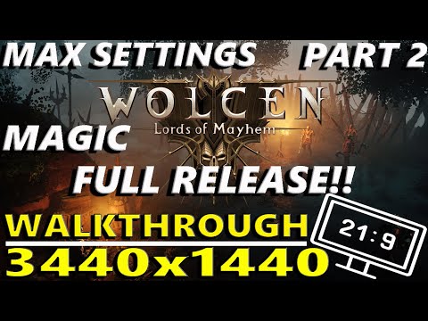 Wolcen: Lords Of Mayhem | Walkthrough Part 2 | Full Release V1.0 | Max Settings | Ultrawide | 21:9