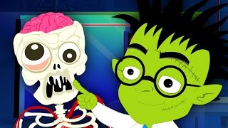 make a monster | original nursery rhymes | Kids Songs | Scary Rhymes | halloween videos