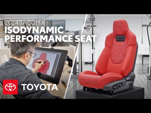 2024 Tacoma Debuts Segment-First IsoDynamic Performance Seat | Toyota