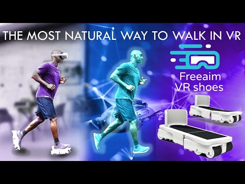 Freeaim VR Shoes: The most Natural Way to Walk in VR!