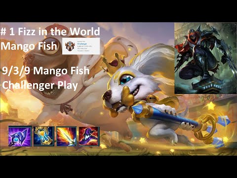 Mango Fish Fizz Mid vs Zed - KR Challenger Patch 11.5 [English Subtitles]