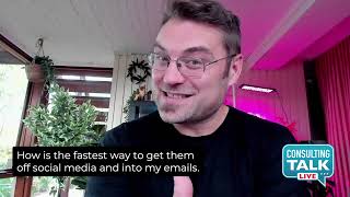 How to move prospects from Social Media to your Email List