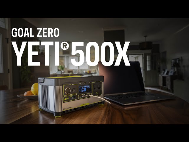 Video teaser for GOAL ZERO YETI 500 X