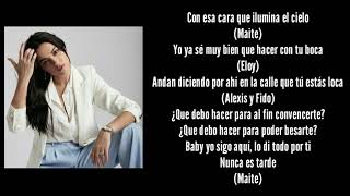 Como Yo Te Quiero - Maite Perroni (Ft. Alexis y Fido) Letra