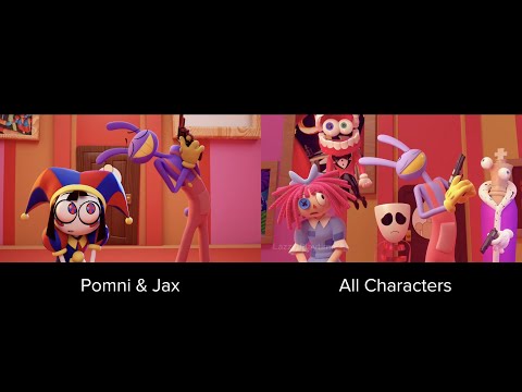 Daisy Bell sing it: Original VS ALL Characters (The Amazing Digital Circus)