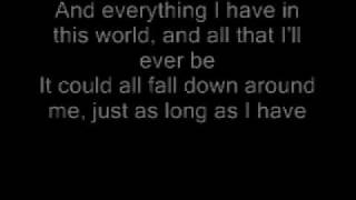 Here By Me - 3 Doors Down (lyrics)