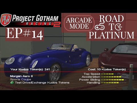 Project Gotham Racing 2 Arcade Mode Platinum Playthrough Ep.14 - Cone Challenges 13-16