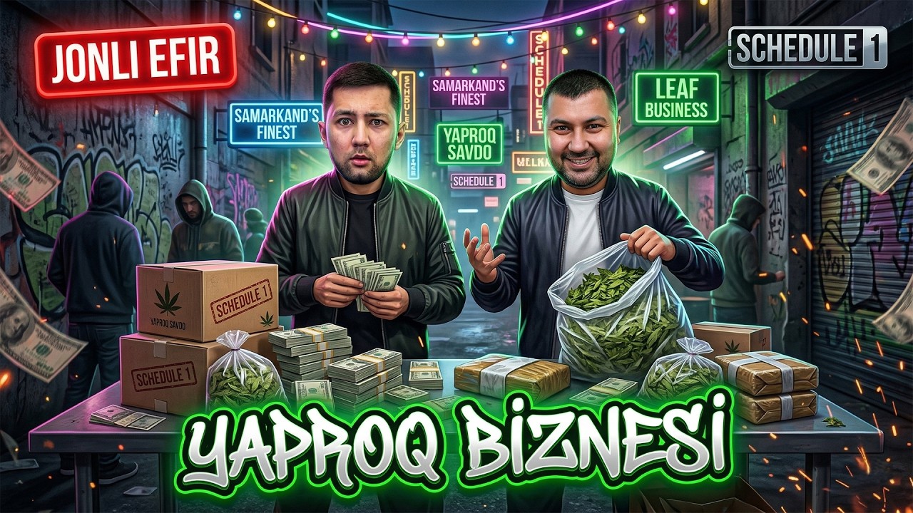 💸YAPROQ BIZNESI! — SCHEDULE 1 (JONLI EFIR)