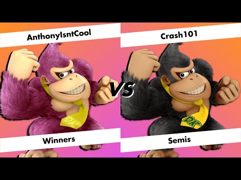 Takers Summer 2 - AnthonyIsntCool (Donkey Kong) vs Crash101 (Donkey Kong) - Winners Semis