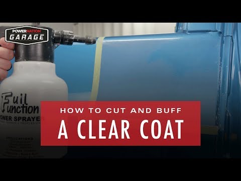 How To Cut And Buff A Clear Coat