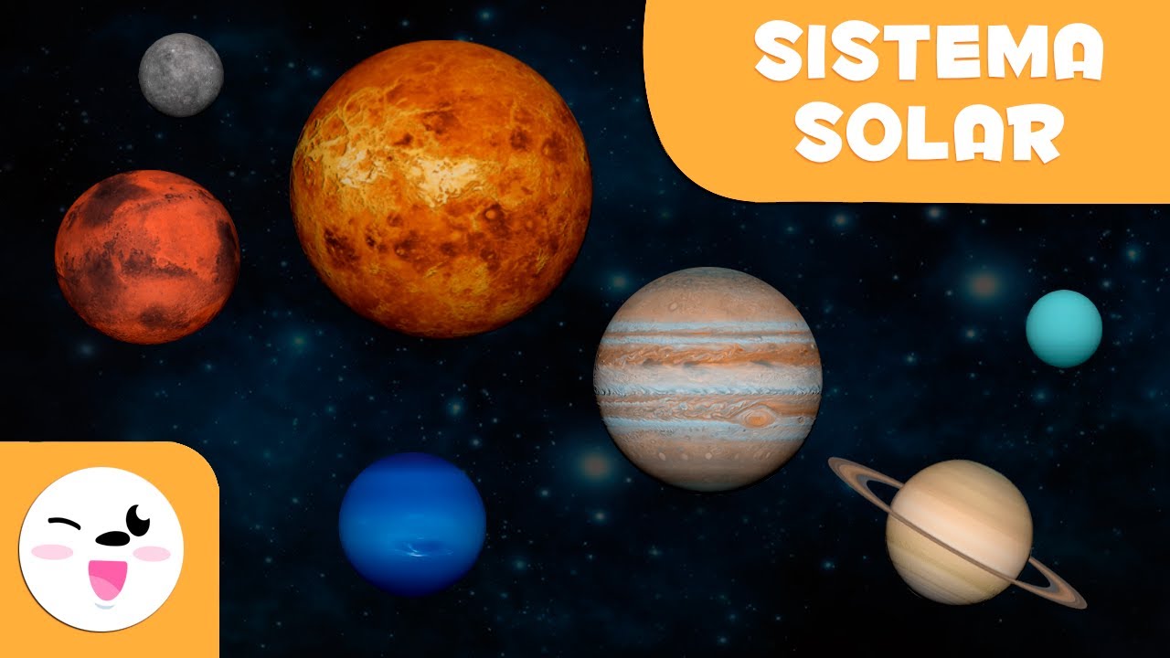 O Sistema Solar em 3D para crianças - Vídeos educativos