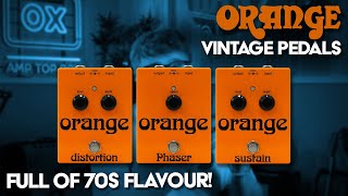 Video thumbnail for Classic 70s Pedals, But BETTER?! | Orange Vintage Pedals by GAK