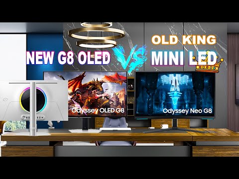 Samsung Odyssey G8 OLED vs Neo G8 Mini LED: Ultimate 32" Monitor Showdown!