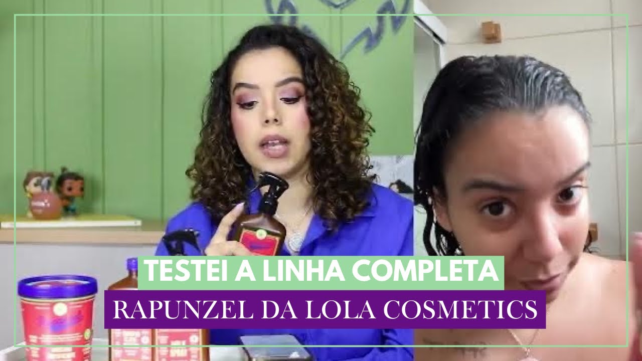 RESENHA DA LINHA RAPUNZEL DE LOLA COSMETICS - Tamires Maia